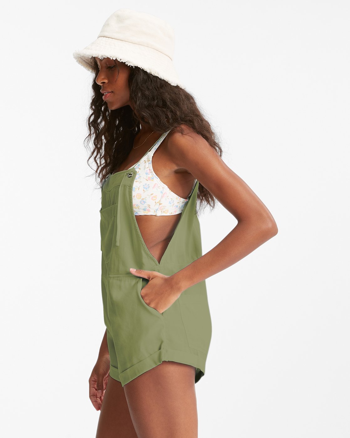 billabong white romper