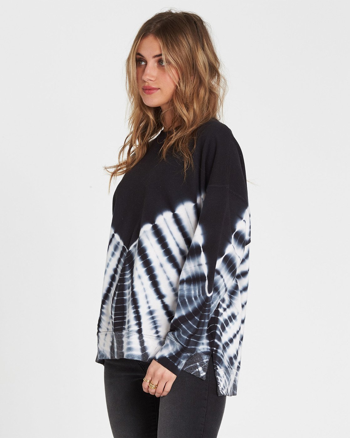 billabong tie dye sweatshirt