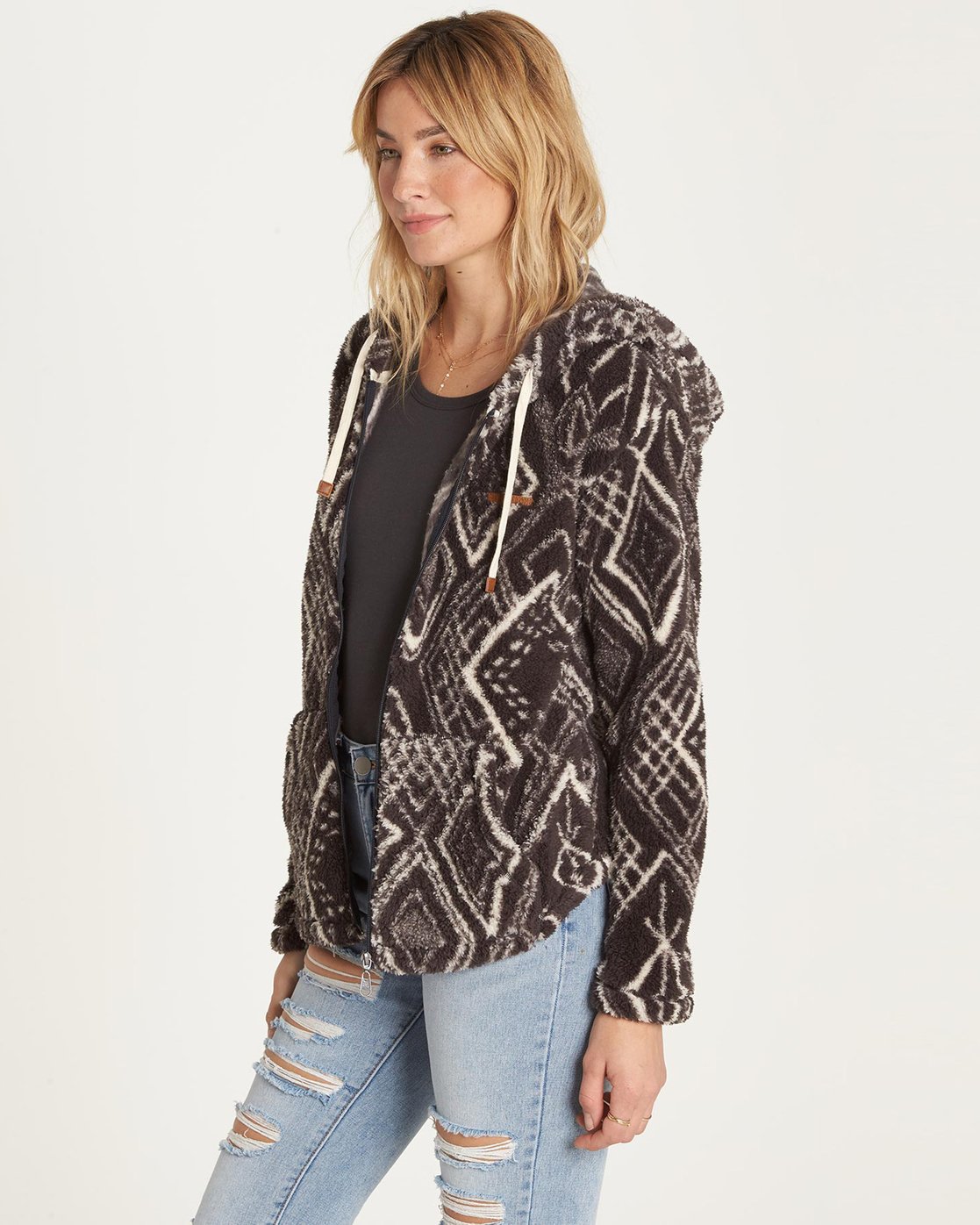 billabong fleece jacket