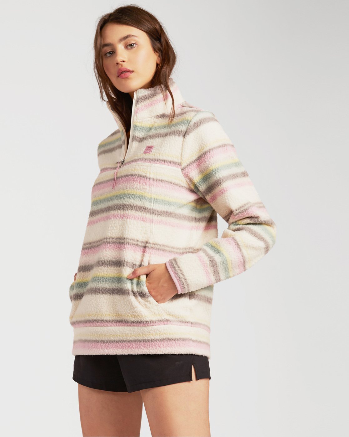 billabong boundary mock half zip