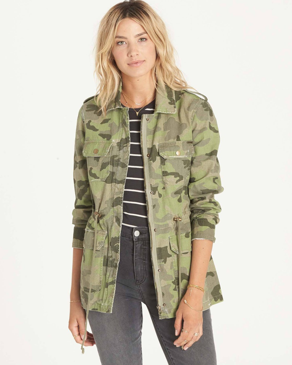 billabong camo jacket