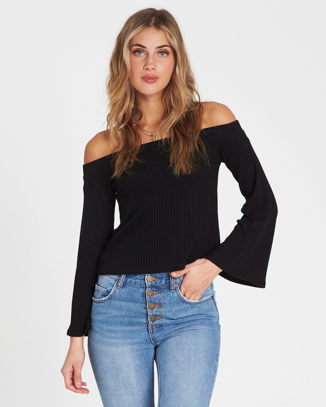 billabong off the shoulder top