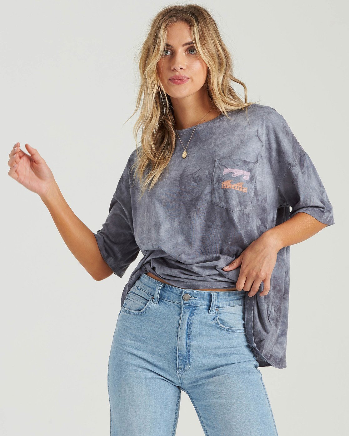 billabong rough waves tee