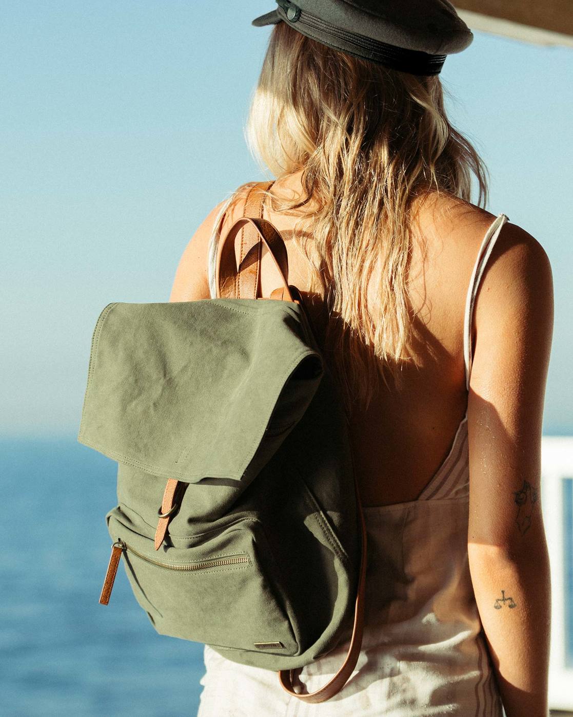 billabong canvas backpack