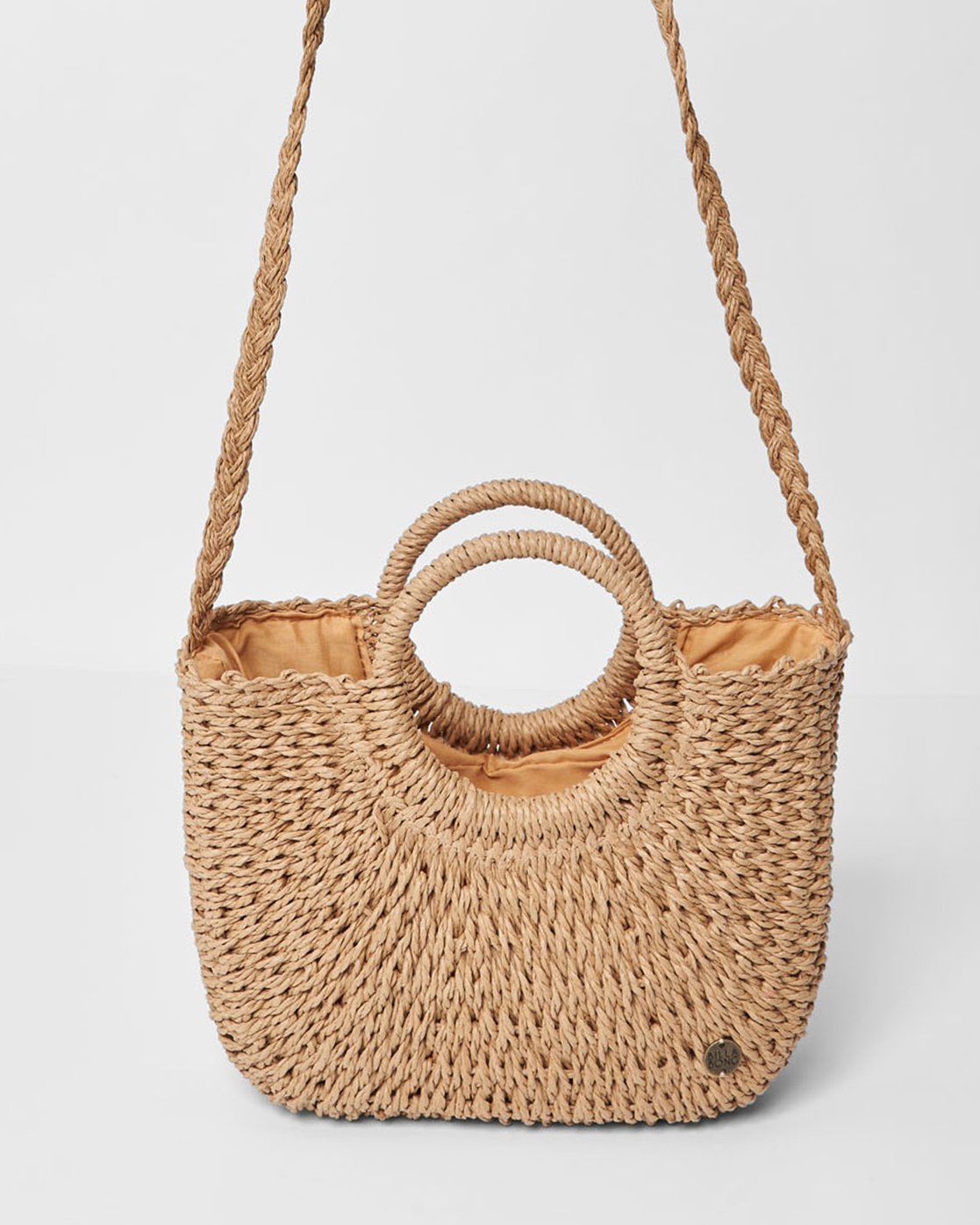 billabong straw purse