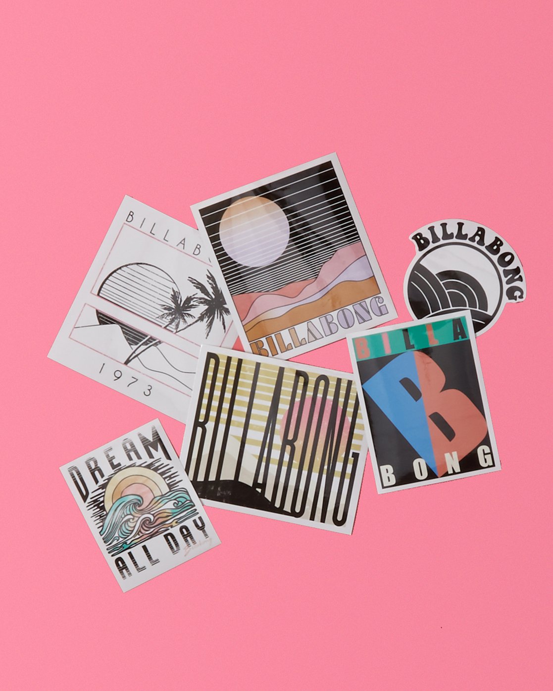 BILLABONG STICKERS Billabong stickers