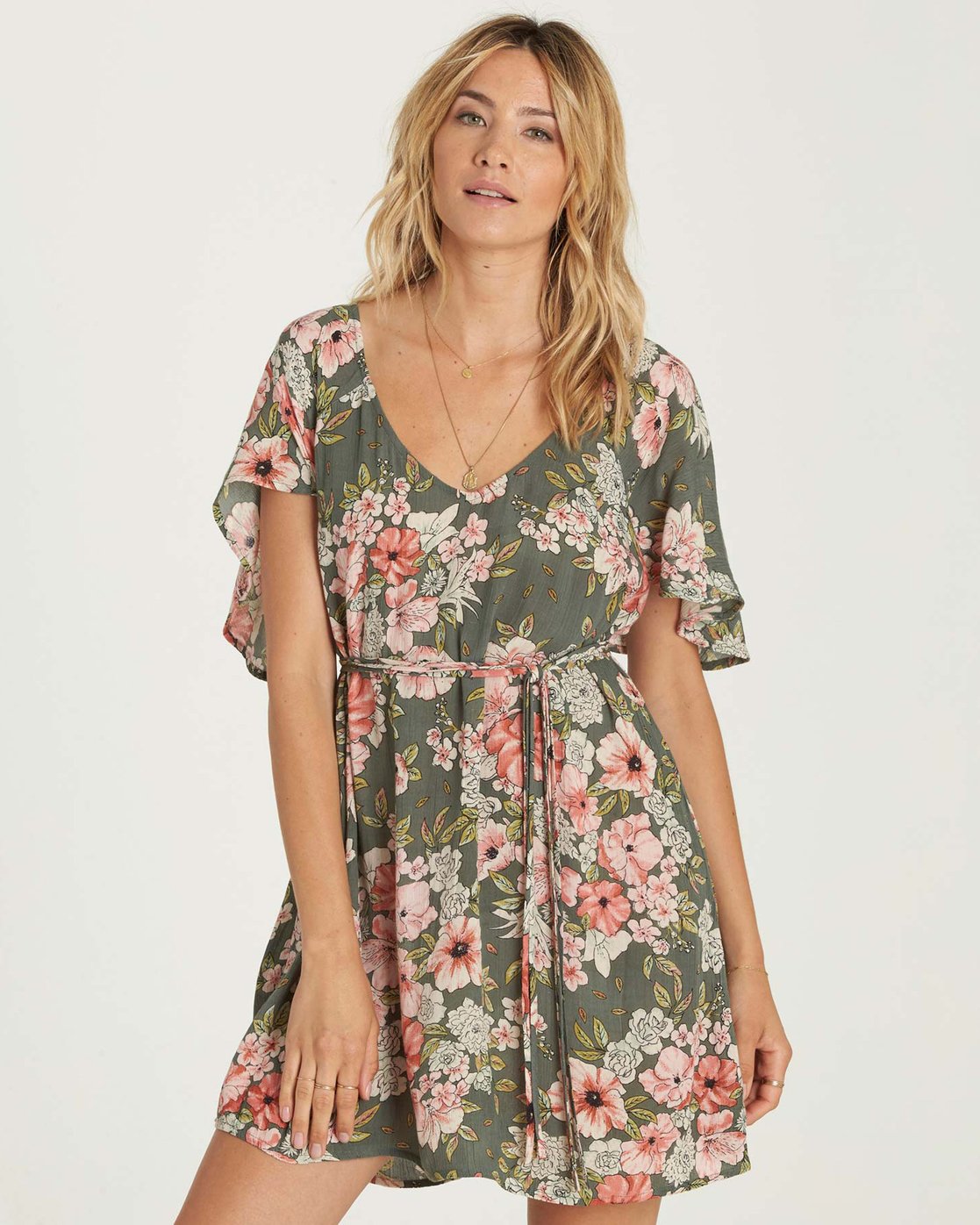 Billabong Womens Fine Flutter Dress
