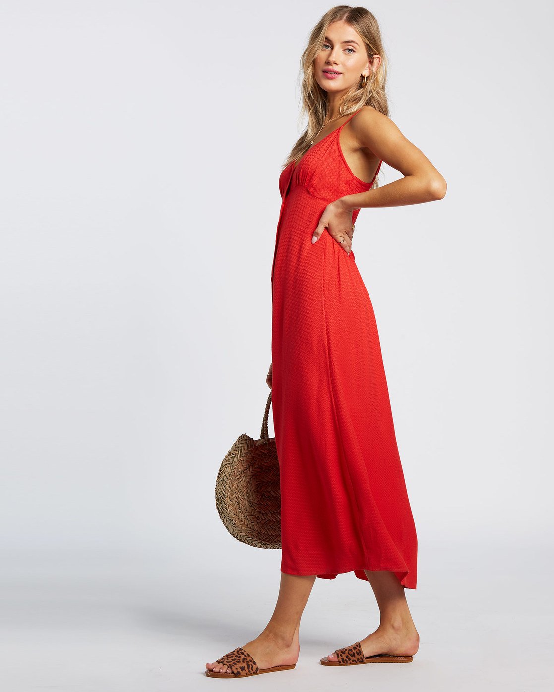 robe life midi dress billabong