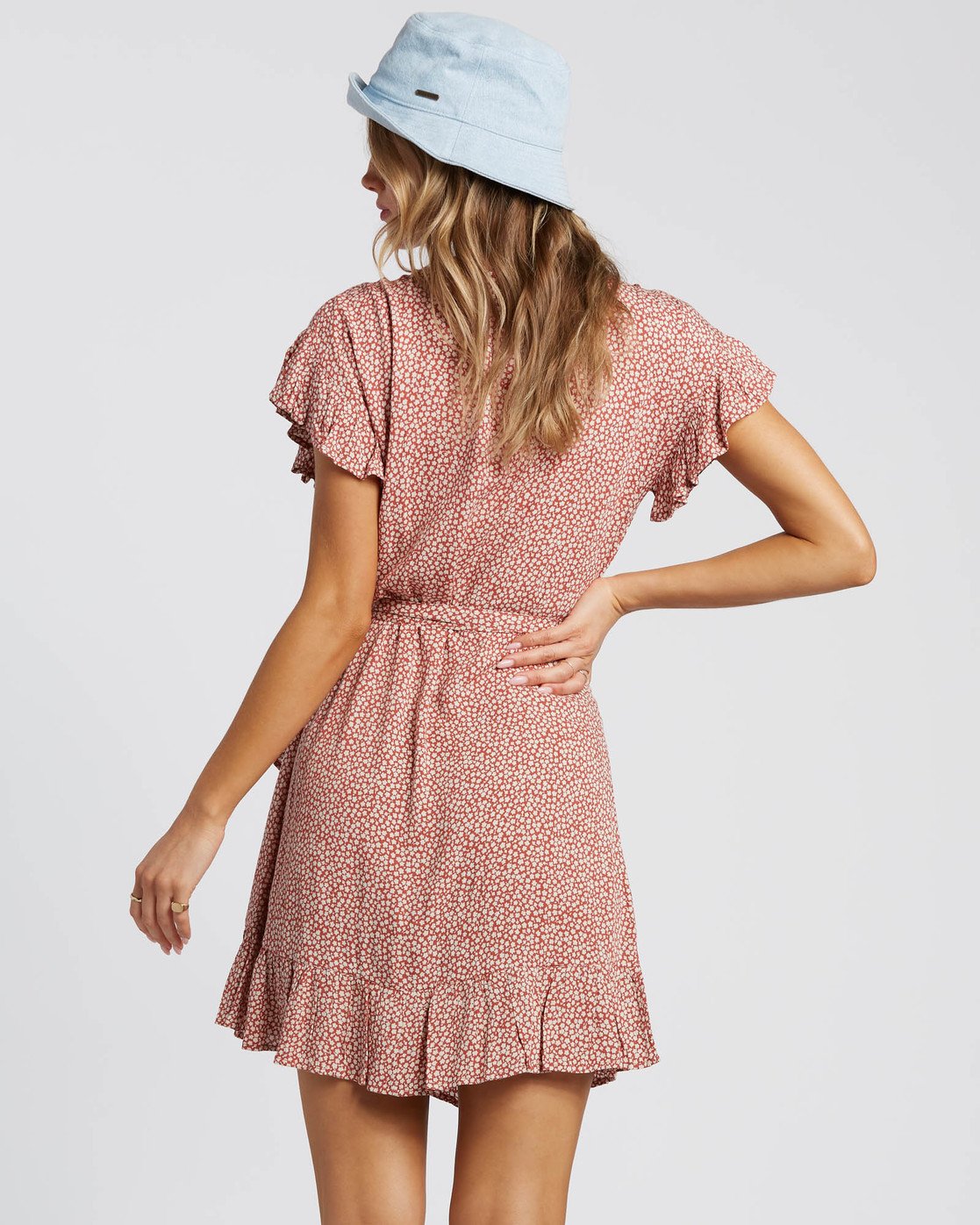 billabong wrap and roll dress