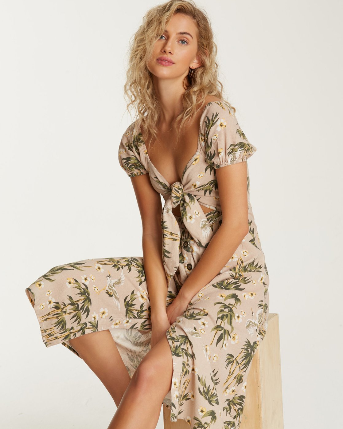 billabong midi dress