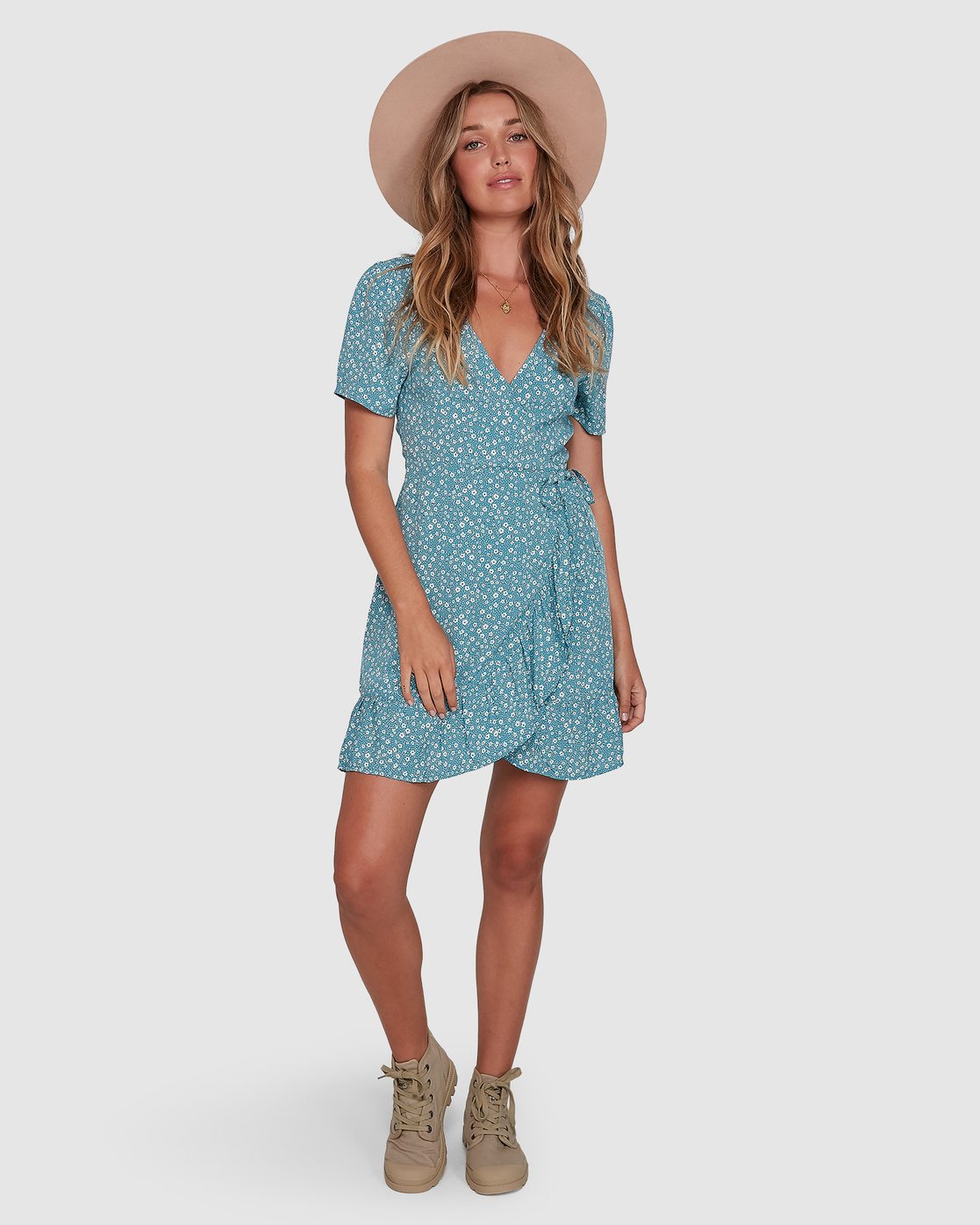 billabong florida wrap dress