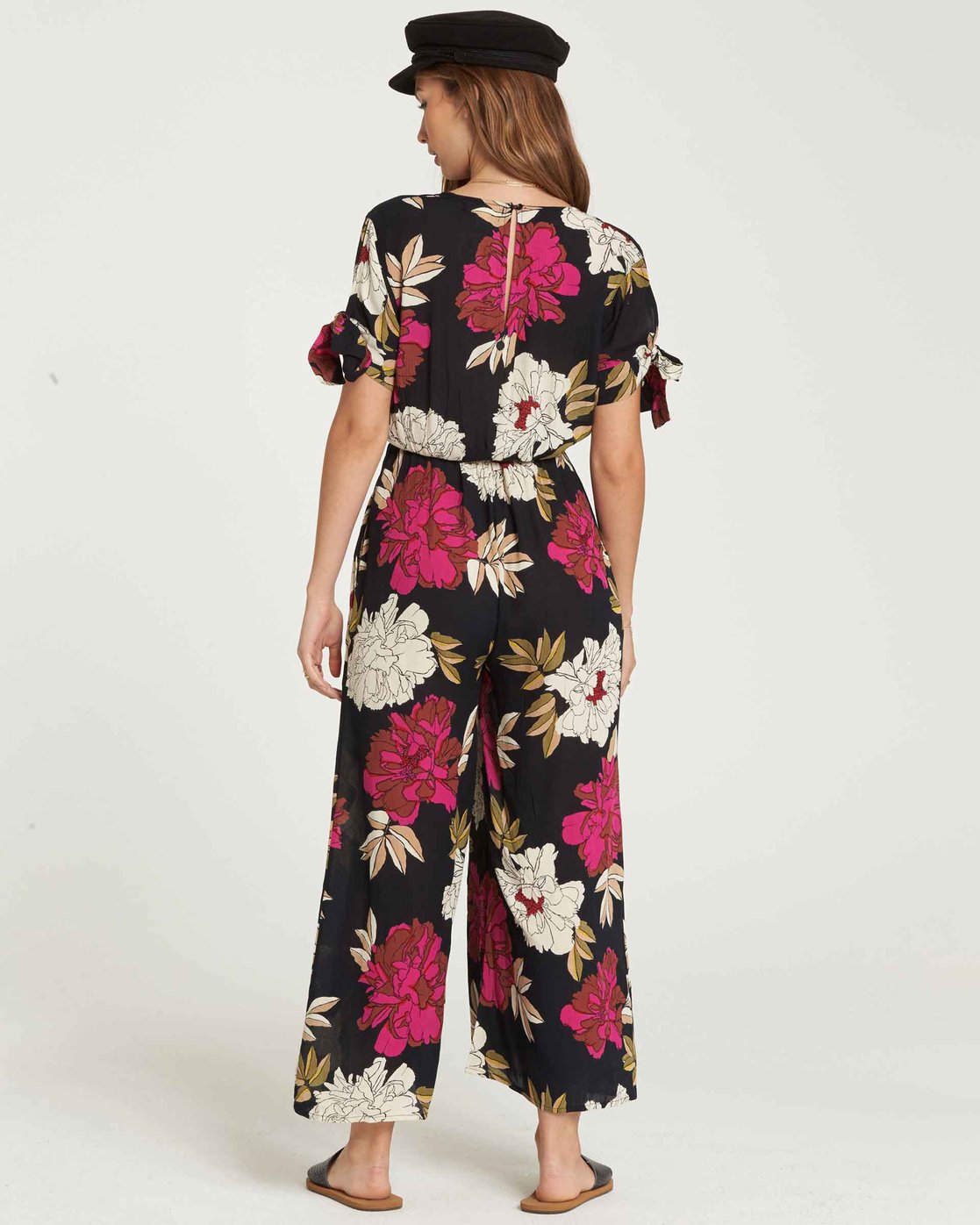 billabong floral jumpsuit