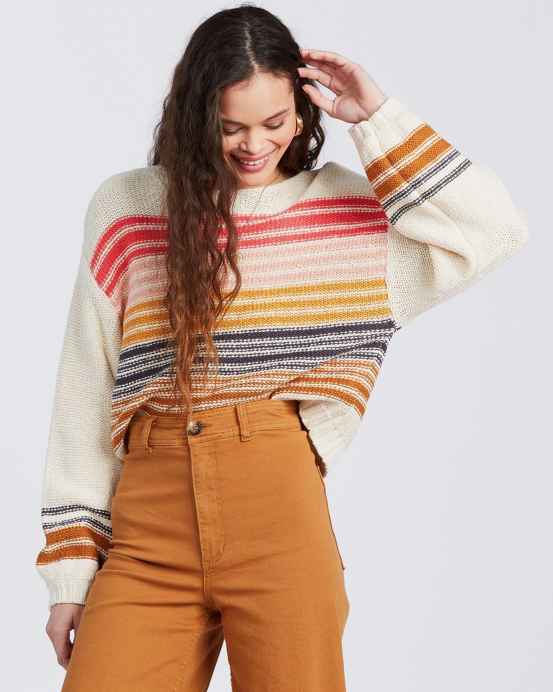 billabong seeing stripes sweater