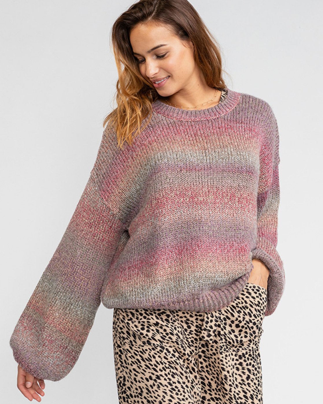 billabong grey sweater