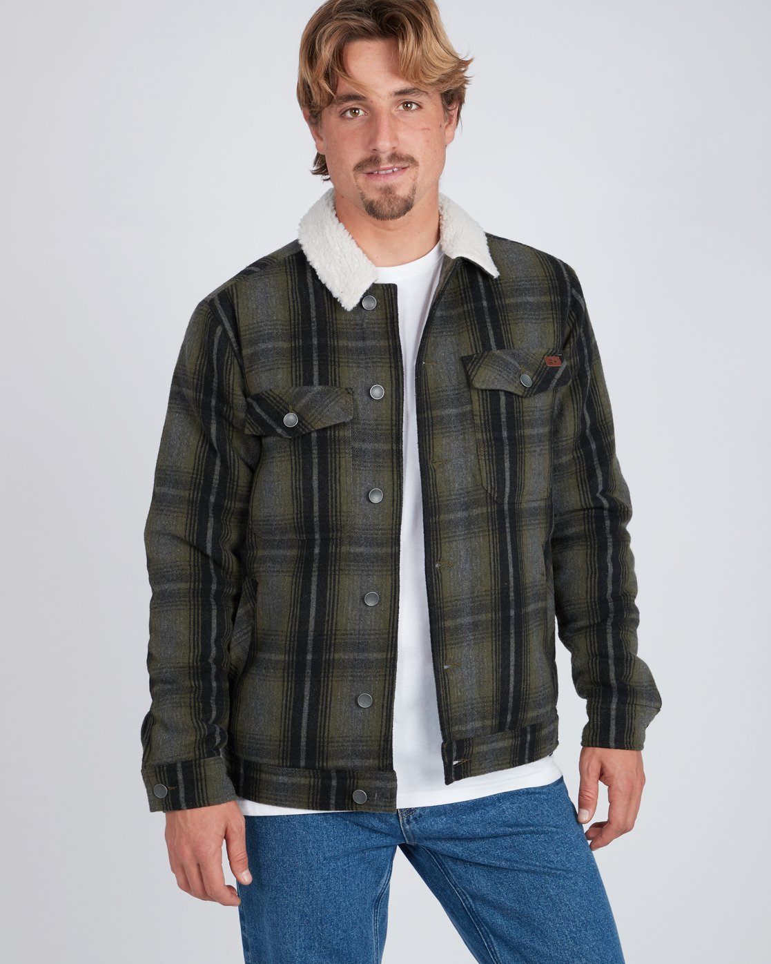 billabong barlow wool jacket
