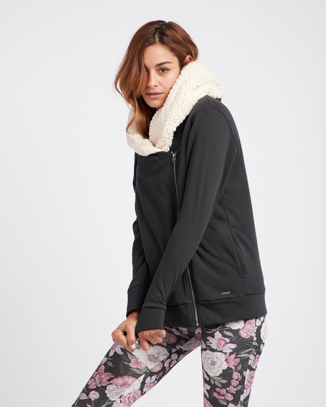 billabong cocoon sherpa hoodie