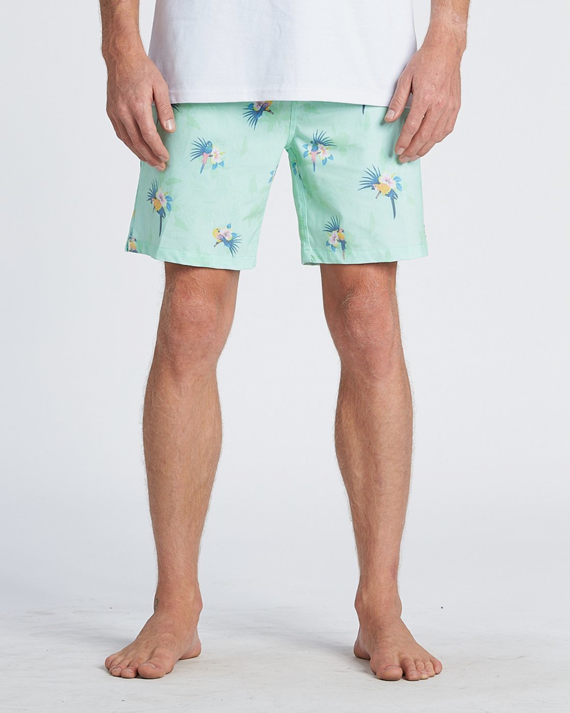 17 Inch Outseam BILLABONG Mens Elastic Waist Stretch Sundays Layback Boardshort Swim Short Trunk