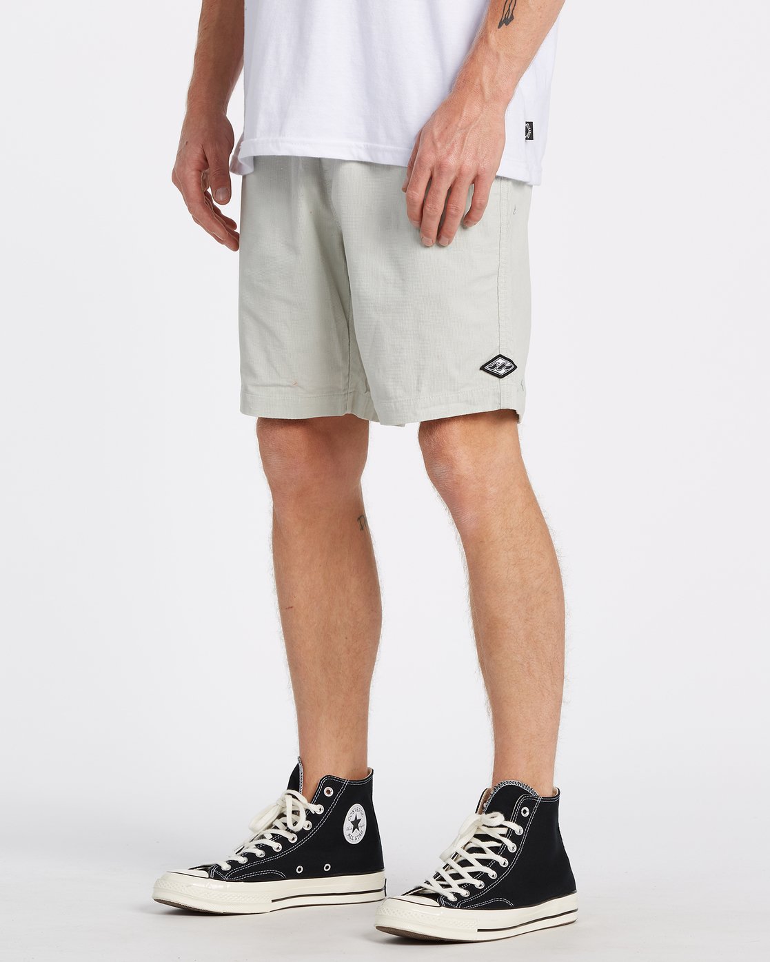 mens corduroy shorts elastic waist
