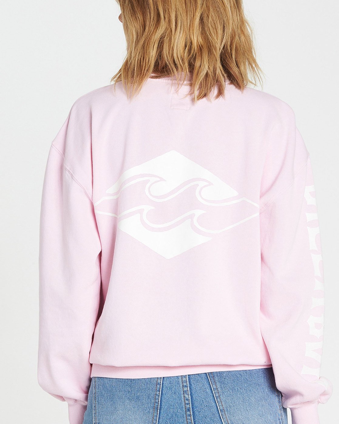 billabong white wash sweatshirt