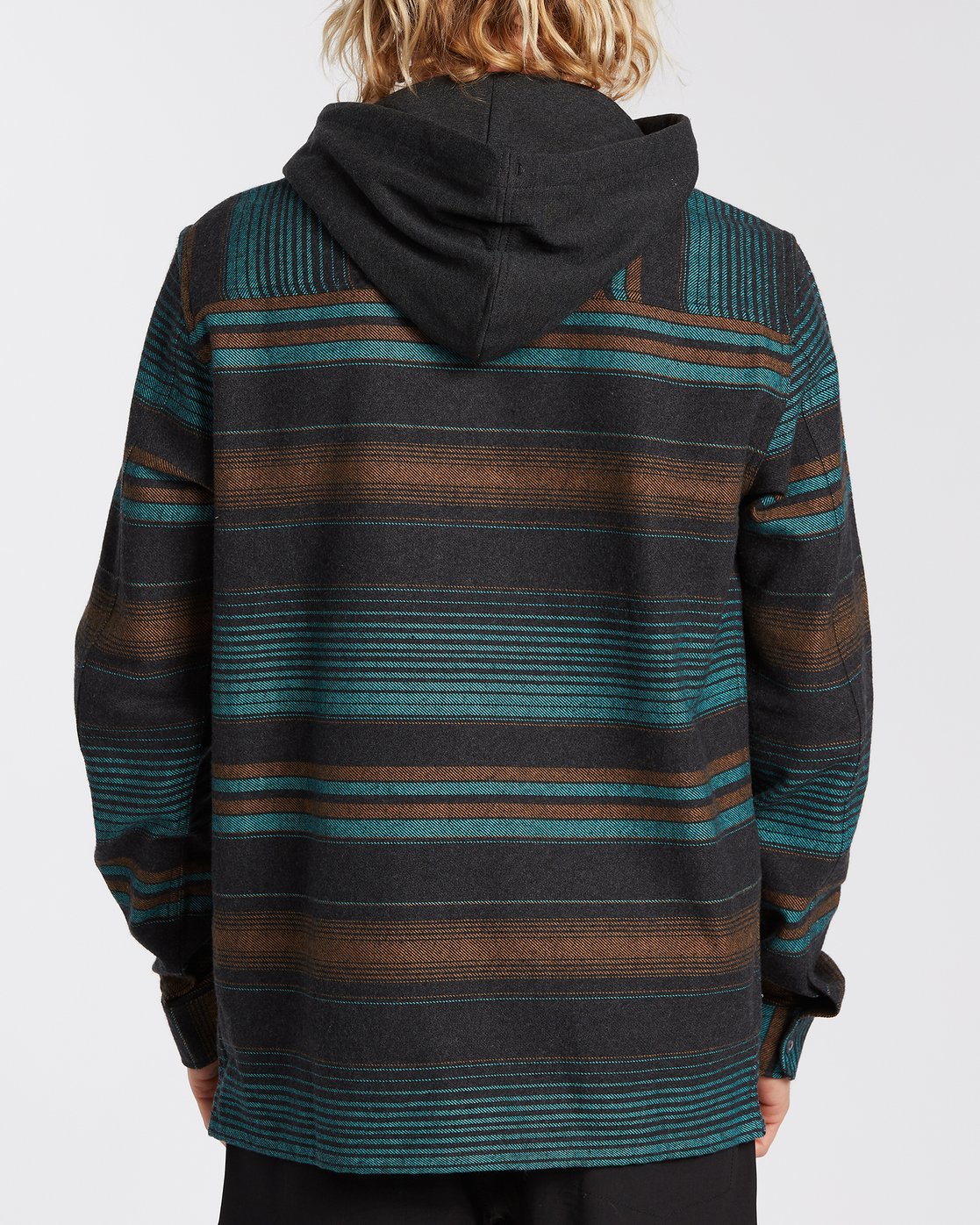 billabong baja flannel hoodie