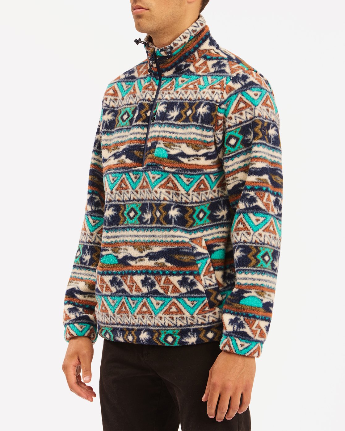 A/Div Boundary Mock Neck Fleece M6403BBM | Billabong