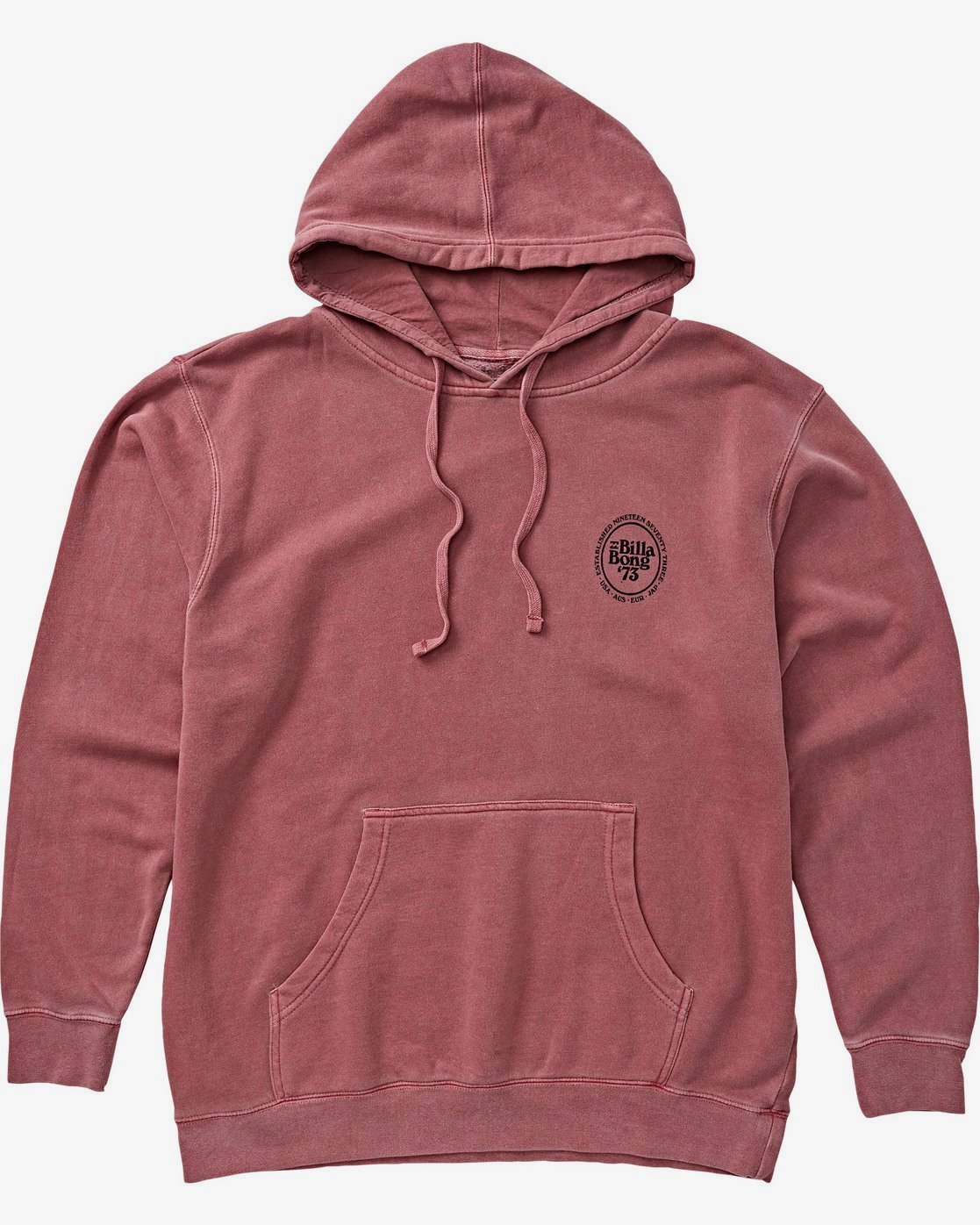 red billabong hoodie