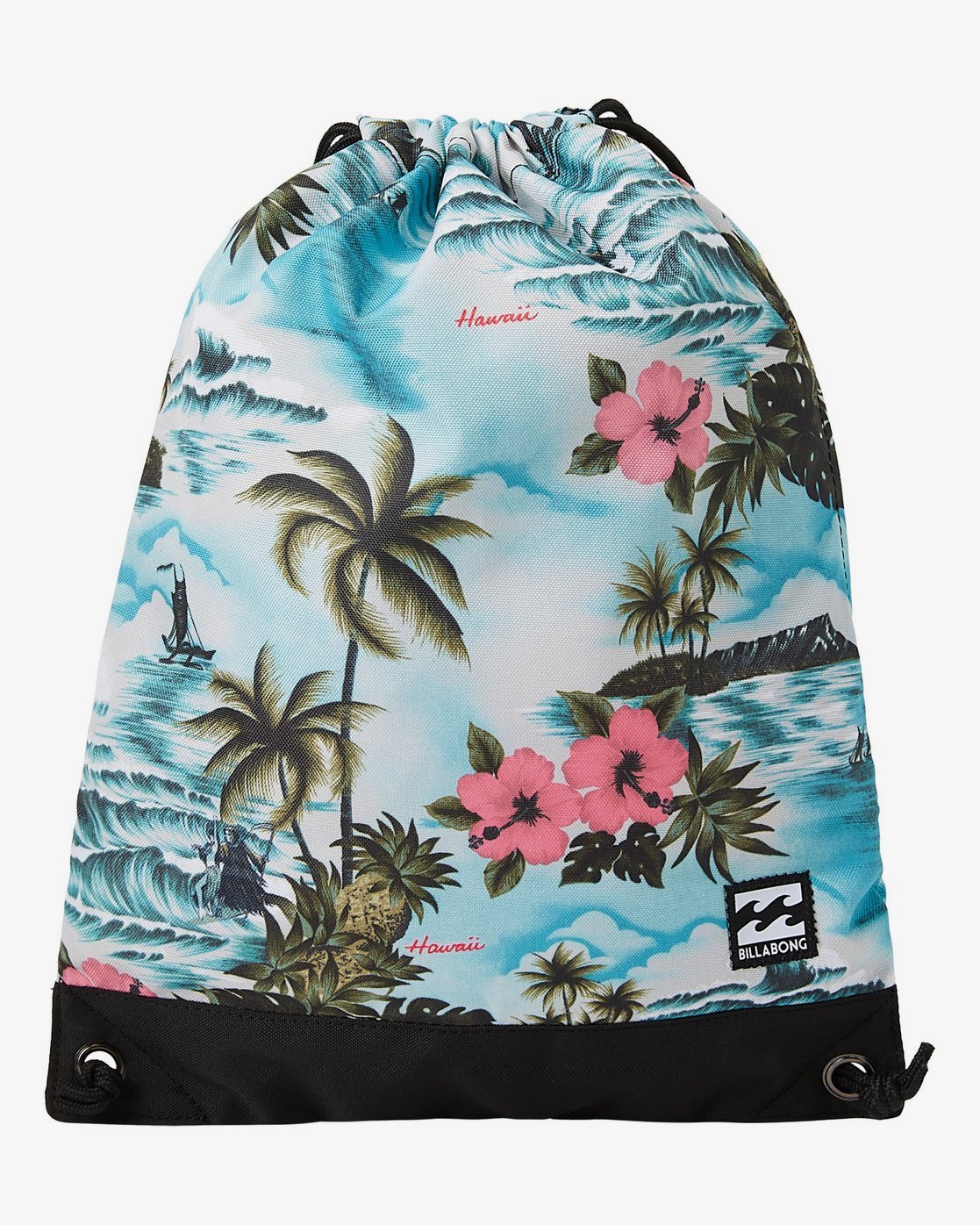 billabong drawstring backpack