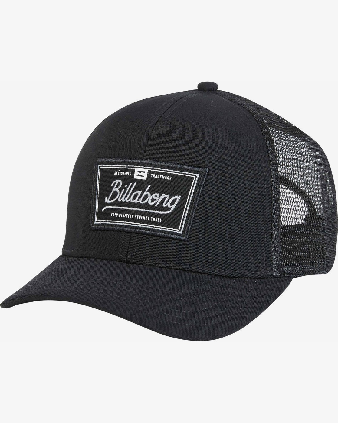 billabong walled trucker hat