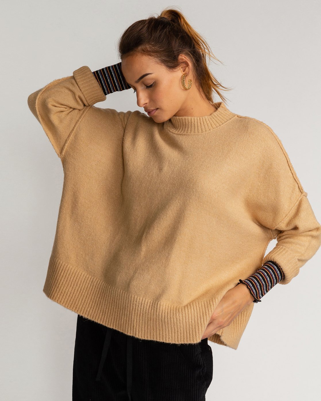 camel jumpers women's