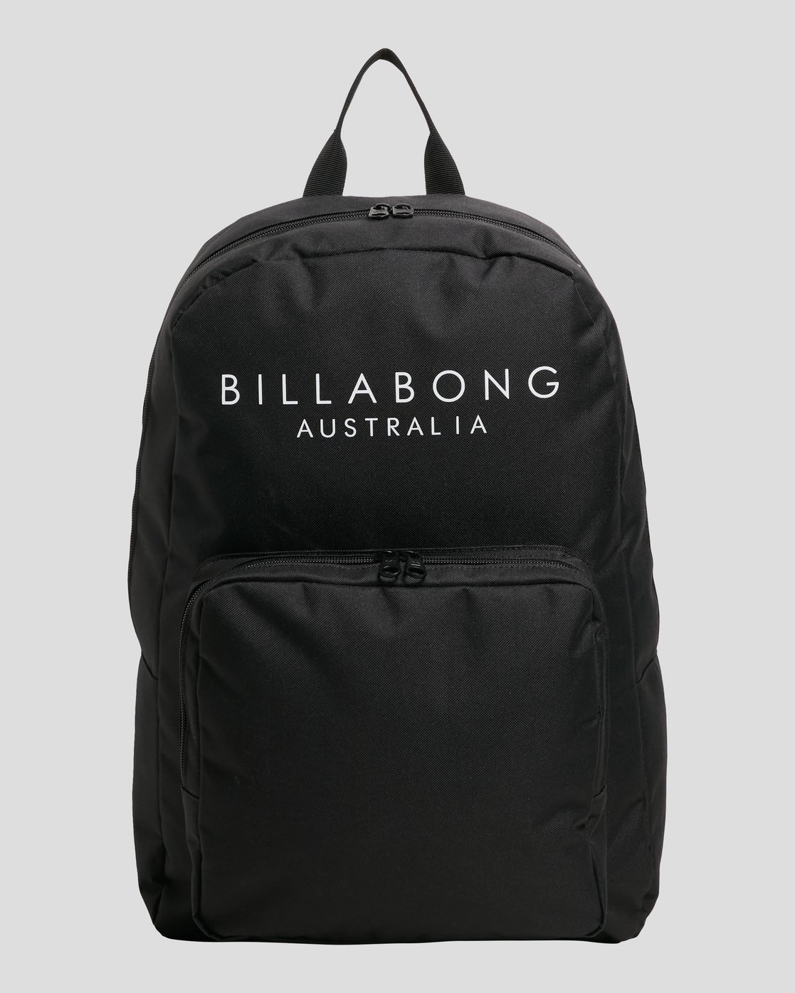 black and white billabong backpack