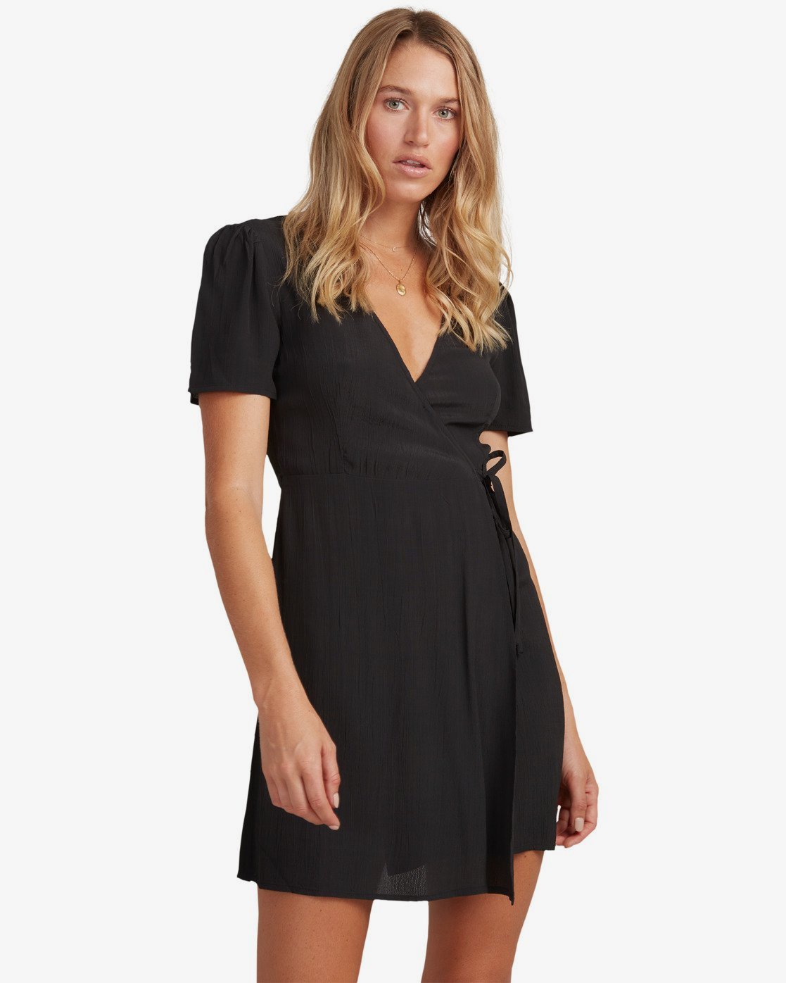 sun wrap dress