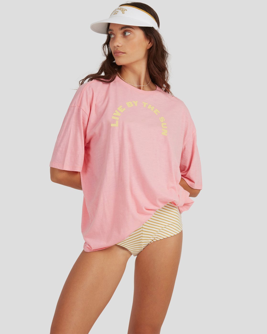 billabong pink t shirt