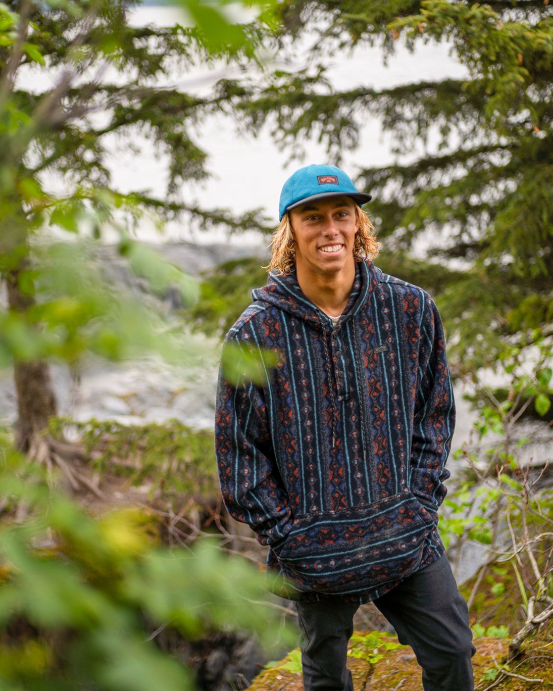 Boundary Mock Neck Half Zip Polar Fleece for Men 3665601305236