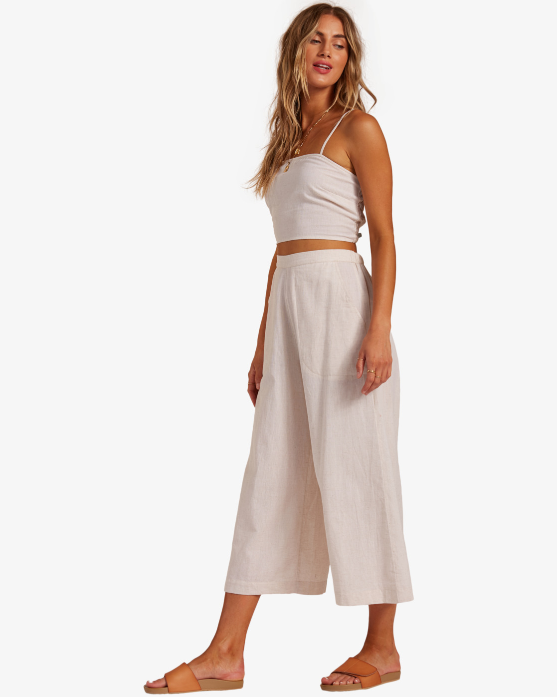 beach wide leg trousers