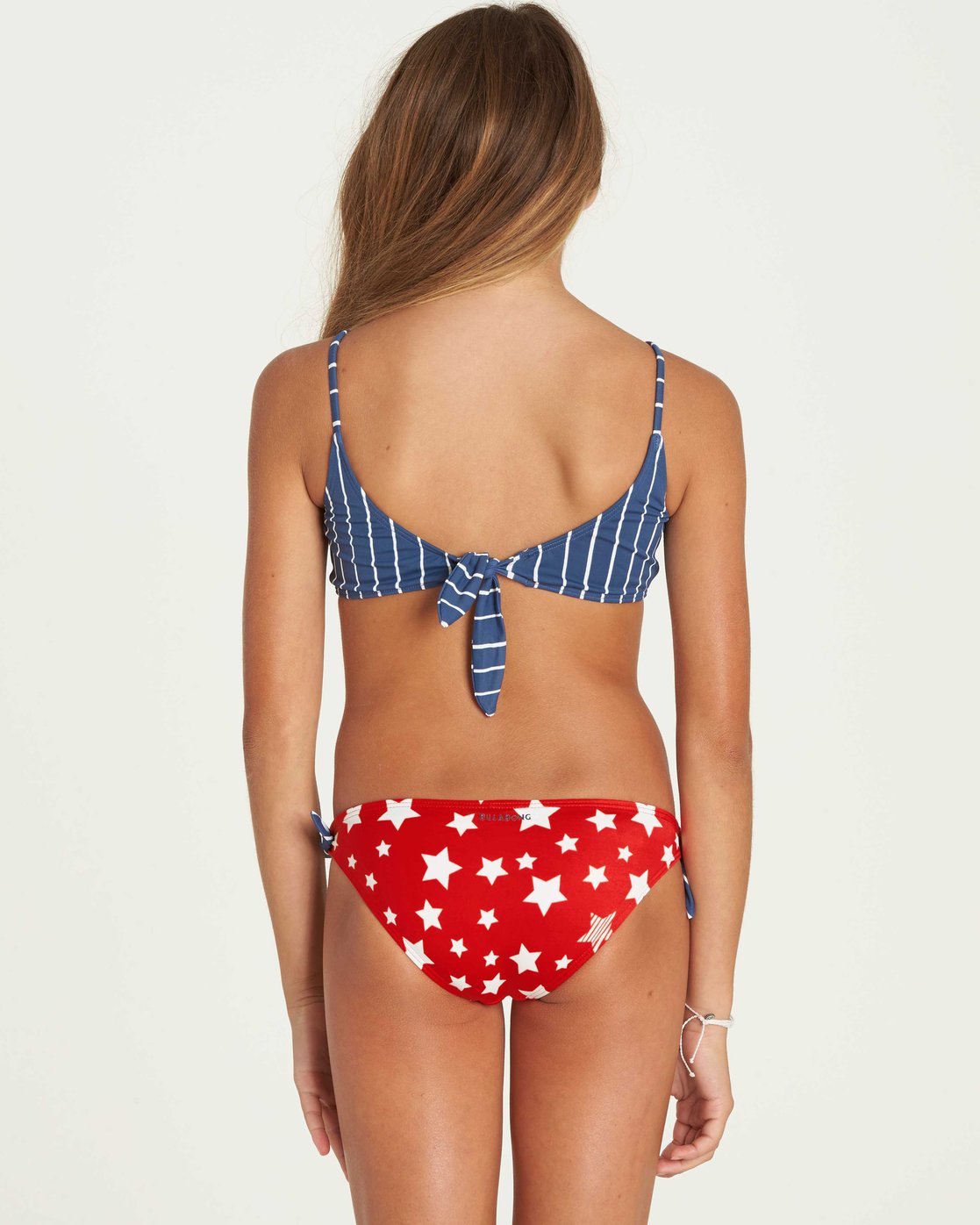 Billabong Girls Seein Stars Rashguard Swim Set Y218PBSE
