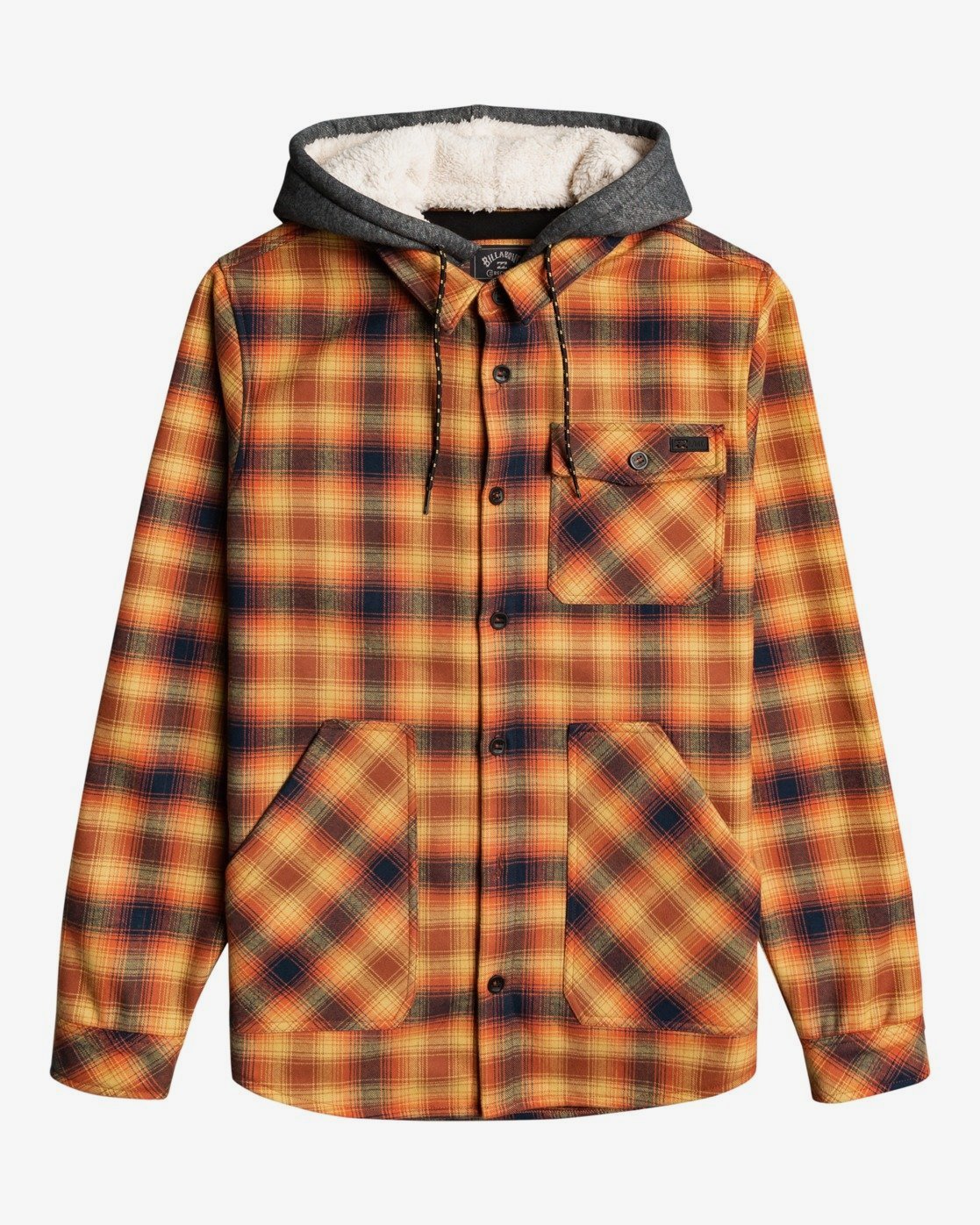 billabong hooded shirt