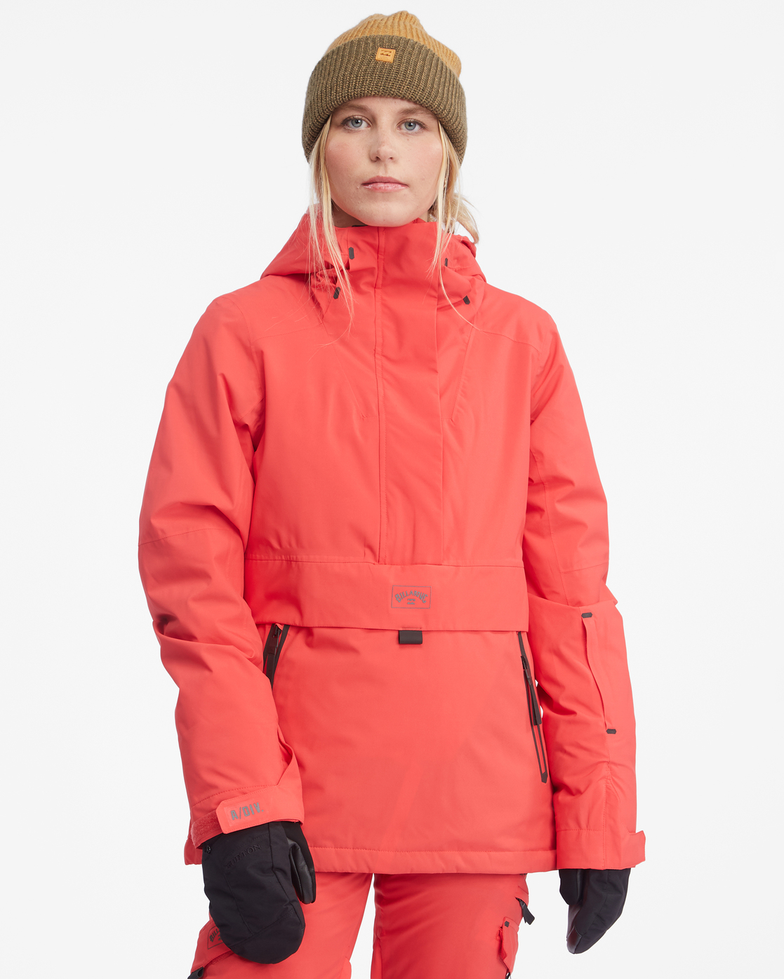 women's anorak snowboard jacket