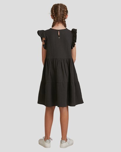 2 Girls 6-14 Trixie Dress Black 5517463 Billabong