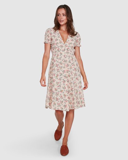 5 Day Dreamer Midi Dress Pink 6503461 Billabong