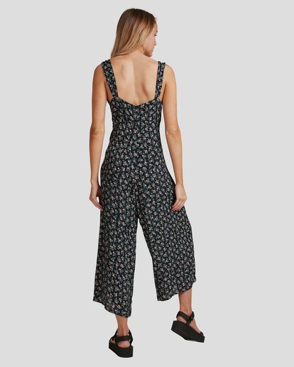 billabong polka dot jumpsuit