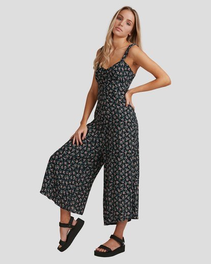 billabong polka dot jumpsuit