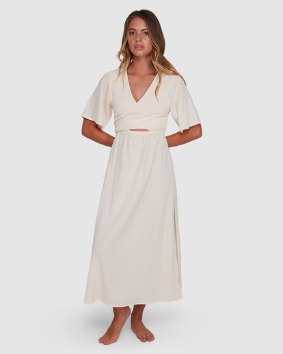 1 Cook Island Dress White 6504621 Billabong