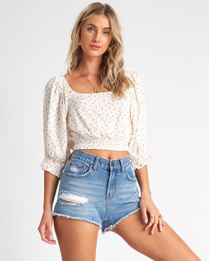 2 Royal Wear Top White 6507091X Billabong