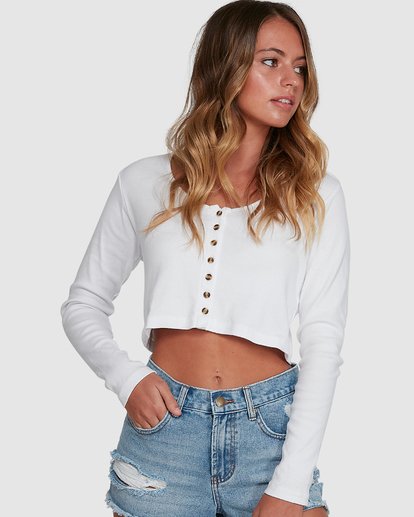 QUINN BUTTON TOP  6507134