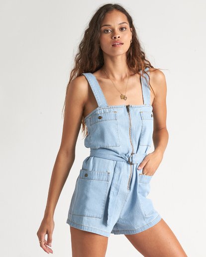 0 Light The Day Jumpsuit Blue 6507517X Billabong