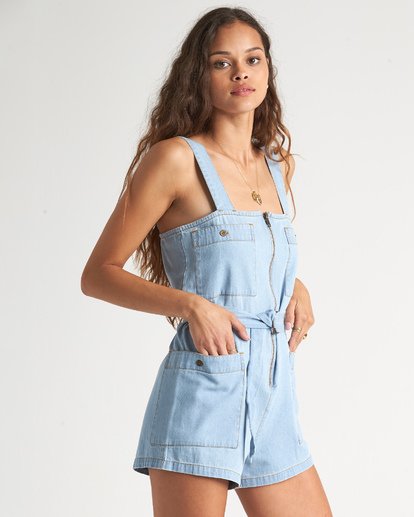 1 Light The Day Jumpsuit Blue 6507517X Billabong