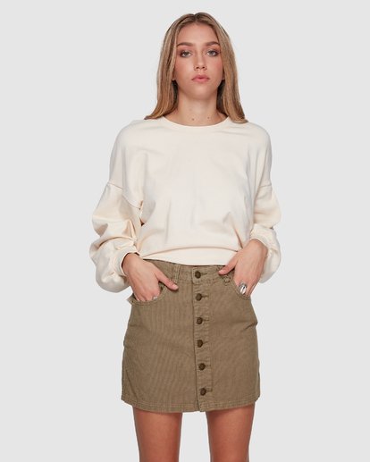 Beige 2025 skirt cord