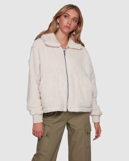 cozy fleece jacket