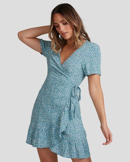 1 Bluesday Wrap Dress  6507938M Billabong