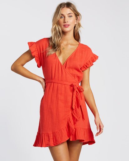 0 Wrap It Up Dress  6508494 Billabong